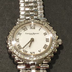 CHRISTIAN BERNARD SAPPHIRE CRYSTAL WATCH